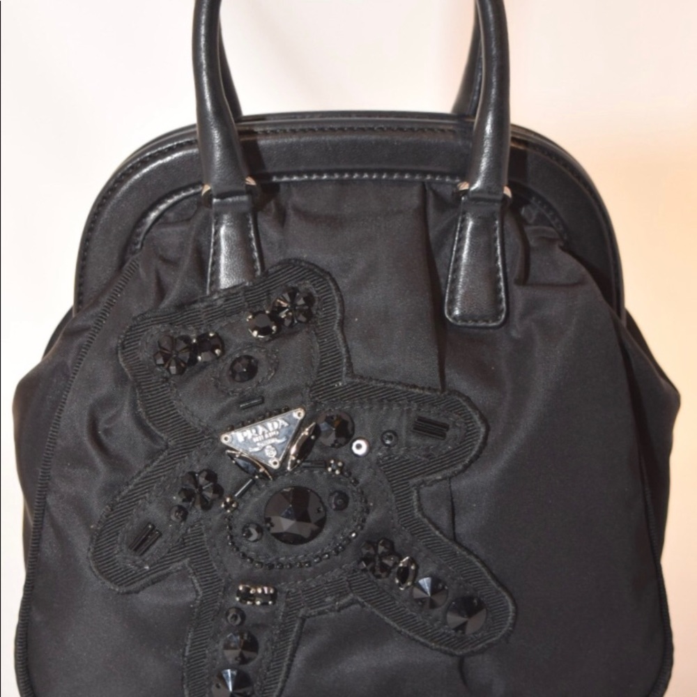 Prada Teddy Bear Mini Satchel